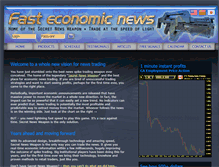 Tablet Screenshot of fasteconomicnews.com